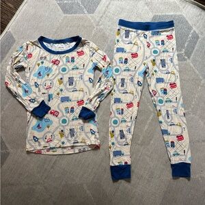 Little Sleepies LS PJ Set in Road Trip, size 3T